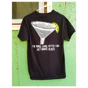 Margarita Madness The World Looks Better Through Salt-Rimmed Glasses T-shirt